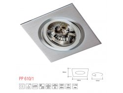 lm 610/1 oprawa halogenowa es111 ar111 qr111