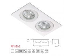 lm 821/2 oprawa halogenowa par16 mr16