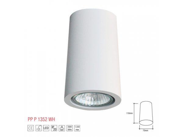 LM P 1352/W PLAFON