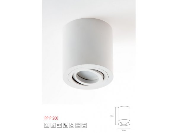 LM P 200 PLAFON SUFITOWY WALEC