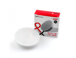 LM Żarówka LED GX53 230V 170-240V 7W 3000K 600lm = 60W 120 stopni