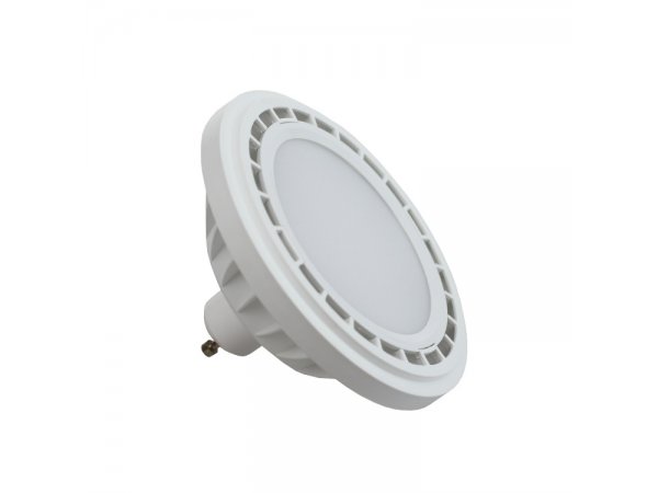 LM Żarówka LED ES111 AR111 QR111 GU10 230V 12W 3000K 950lm=75W 120 stopni WH