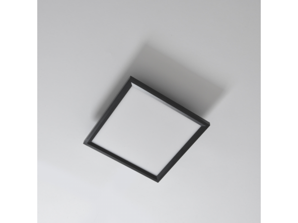 LM P SQUARE/30 BK PLAFON LED ŚCIEMNIALNY 30x30cm