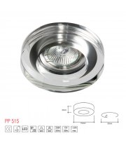 lm 515 oprawa halogenowa par16 mr16 szkło 3 cm