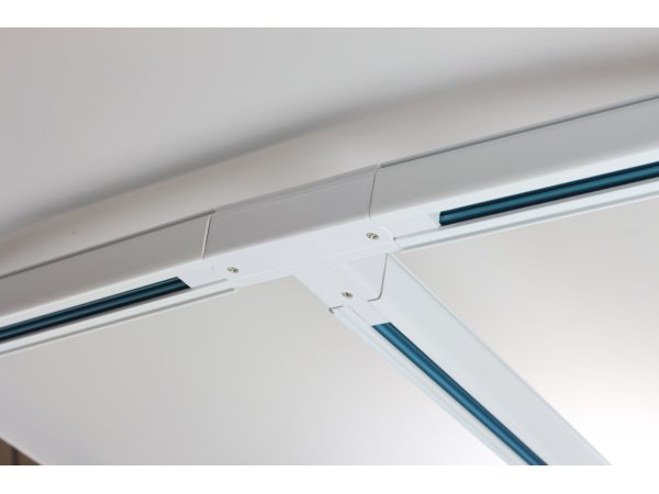 LM ŁĄCZNIK T DO SZYNOPRZEWODU BIAŁY