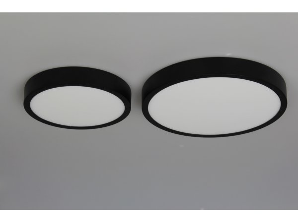 LM P 802/18W BK PLAFON LED 1380lm=100W-SUPER PŁASKI WYS. 2,3CM!